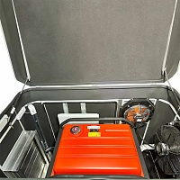 Бензиновый генератор A-iPower A13000EAX в тихом зимнем кожухе 1600 RAL 7035