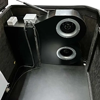 Генератор A-iPower A9000EAX в супертихом зимнем кожухе 1400SS RAL 8019