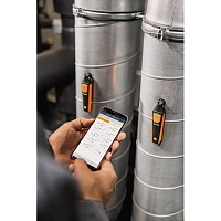 Набор смарт-зондов для холодильных систем (кейс/2x Testo 549i 2 Gen /2x Testo 115i 2 Gen /2x Testo 605i 2 Gen), протокол калибровки, батарейки