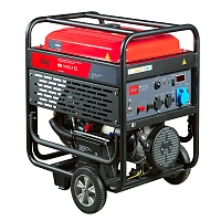 Бензиновый генератор FUBAG BS 14000 A ES в супертихом зимнем кожухе 1700SS RAL 8019