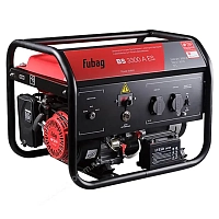 Бензиновый генератор FUBAG BS 3300 A ES в супертихом зимнем кожухе 1400SS RAL 7024
