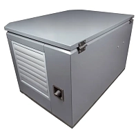 Бензиновый генератор FUBAG BS 8500 A ES DUPLEX в тихом зимнем кожухе 1200 RAL 7024