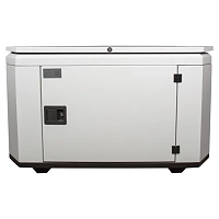 Бензиновый генератор FUBAG BS 8500 A ES DUPLEX в тихом зимнем кожухе 1200 RAL 7035