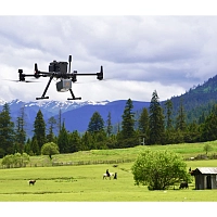 Профессиональный комплект для ВЛС: Квадрокоптер DJI Matrice 350 RTK Combo + сканер AlphaAir10 + ПО