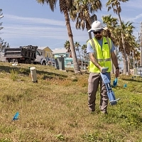 Локатор со встроенным маркероискателем Radiodetection MRX