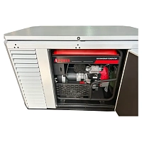 Бензиновый генератор A-iPower A11000TEAX в супертихом зимнем кожухе 1700SS RAL 7035 + блок автозапуска A-iPower 230В/400В 100А 8 ПИН