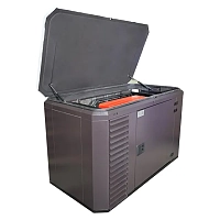 Бензиновый генератор A-iPower A11000TEAX в супертихом зимнем кожухе 1700SS RAL 8019 + блок автозапуска A-iPower 230В/400В 100А 8 ПИН