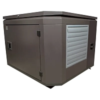Бензиновый генератор FUBAG BS 6600 A ES в тихом зимнем кожухе 1200 RAL 8019