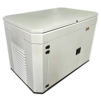 Бензиновый генератор A-iPower A17000EAX в тихом зимнем кожухе 1600 RAL 7035 + блок автозапуска A-iPower 230В/400В 100А 8 ПИН