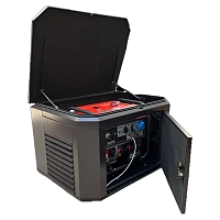 Генератор A-iPower A7000EAX в супертихом зимнем кожухе 1400SS RAL 8019