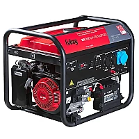 Бензиновый генератор FUBAG BS 8500 A ES DUPLEX в тихом зимнем кожухе 1200 RAL 8019